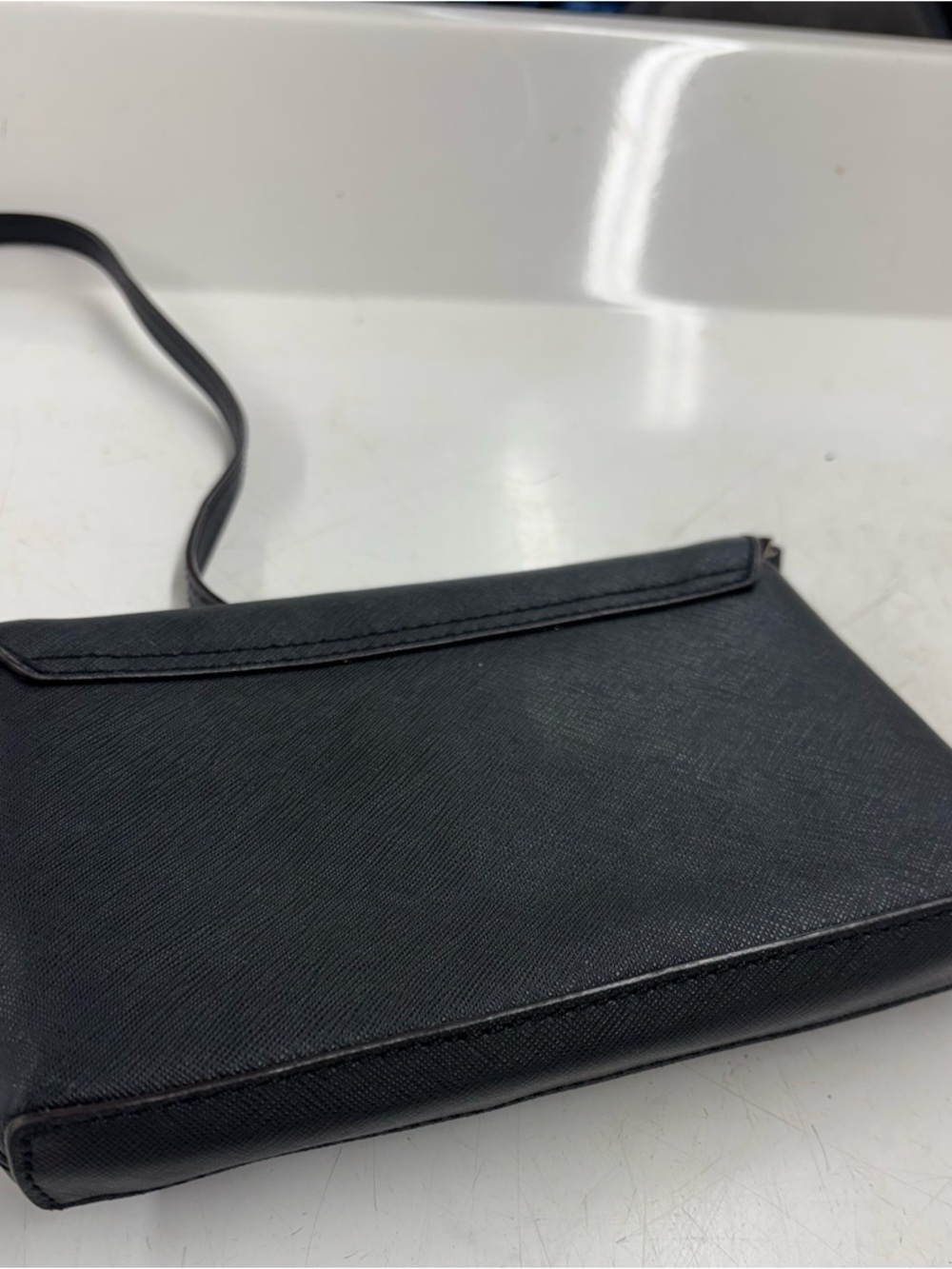 kate spade Black Saffiano Crossbody with Gold Logo Turnlock - Picture 4 of 6